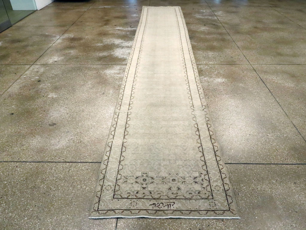 Vintage Persian Tabriz Runner, No.21389 - Gss