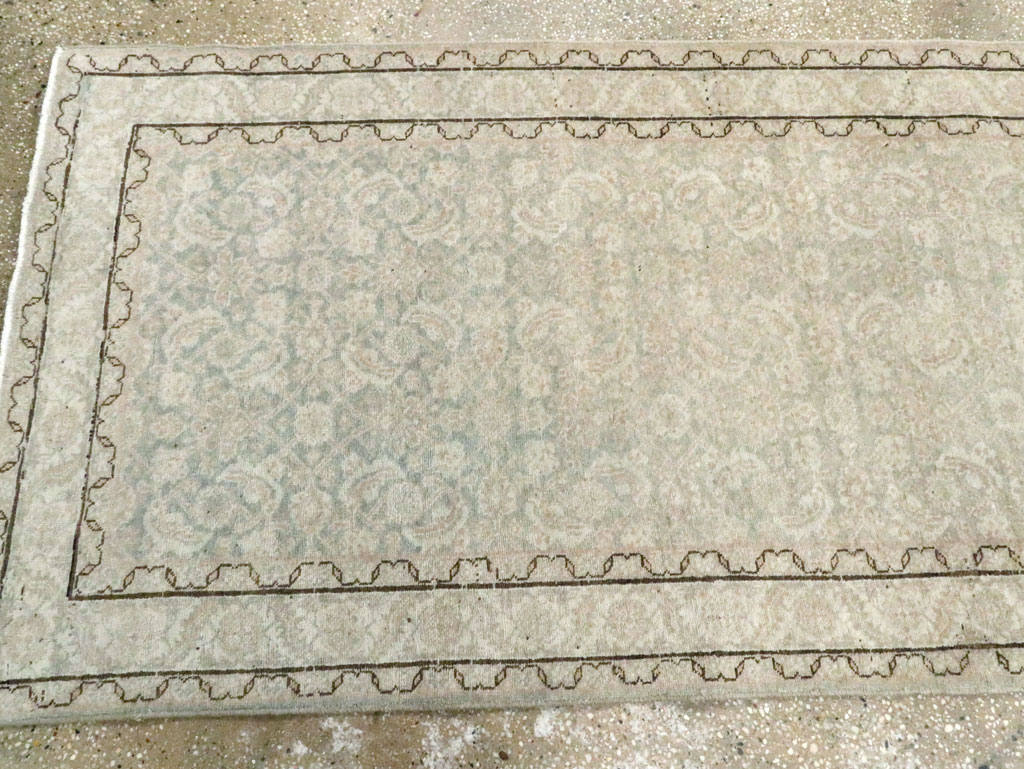 Vintage Persian Tabriz Runner, No.21389 - Gss