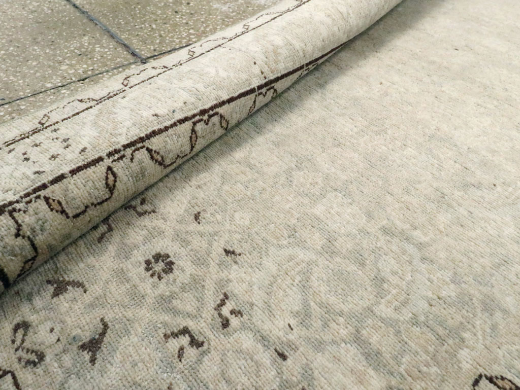 Vintage Persian Tabriz Runner, No.21389 - Gss