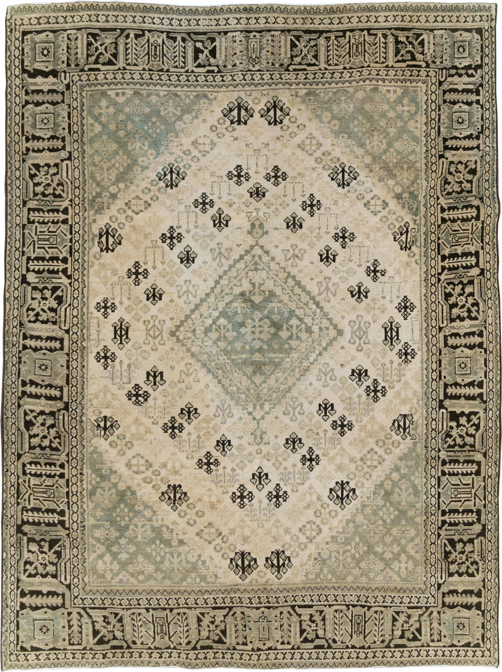 Vintage Persian Joshegan Carpet, No.21392 - Gss
