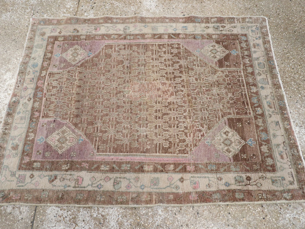 Vintage Persian Malayer Rug, No.21396 - Gss