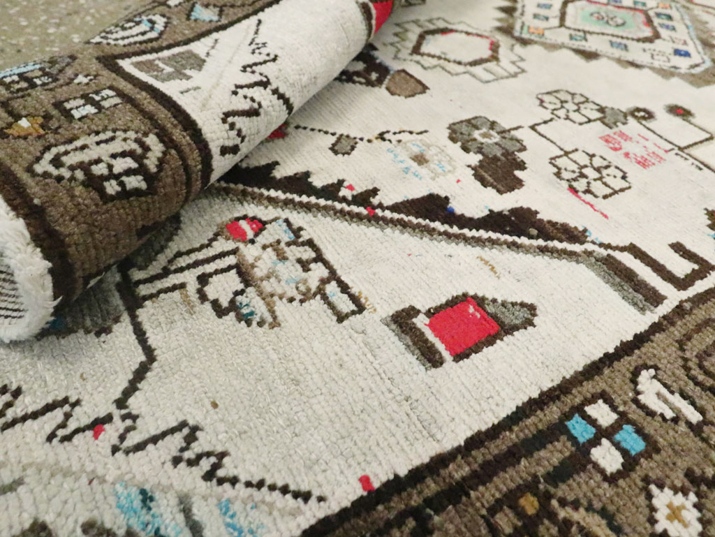 Vintage Persian Malayer Rug, No.21397 - Gss