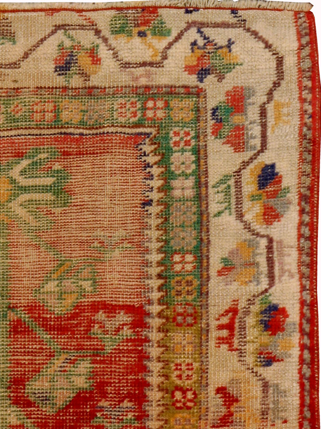 Antique Turkish Oushak Rug, No.21412 - Gss