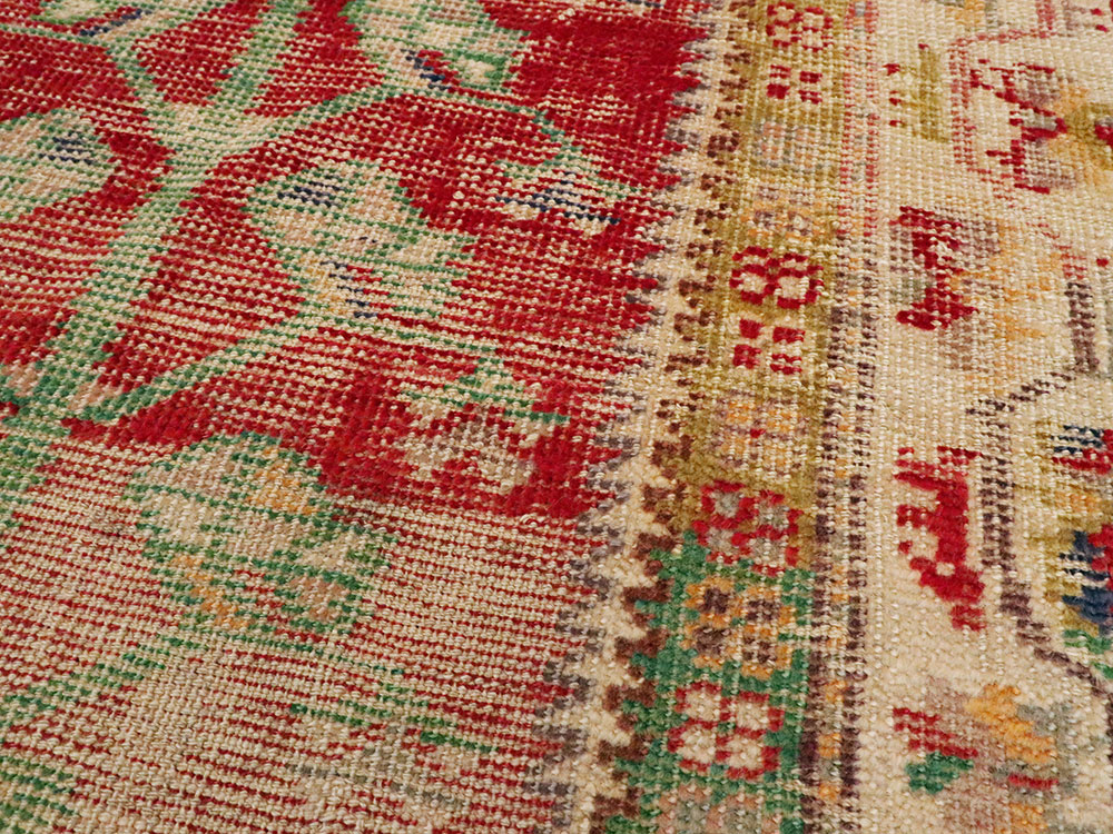 Antique Turkish Oushak Rug, No.21412 - Gss
