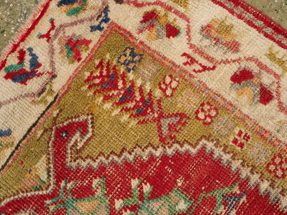 Antique Turkish Oushak Rug, No.21412 - Gss