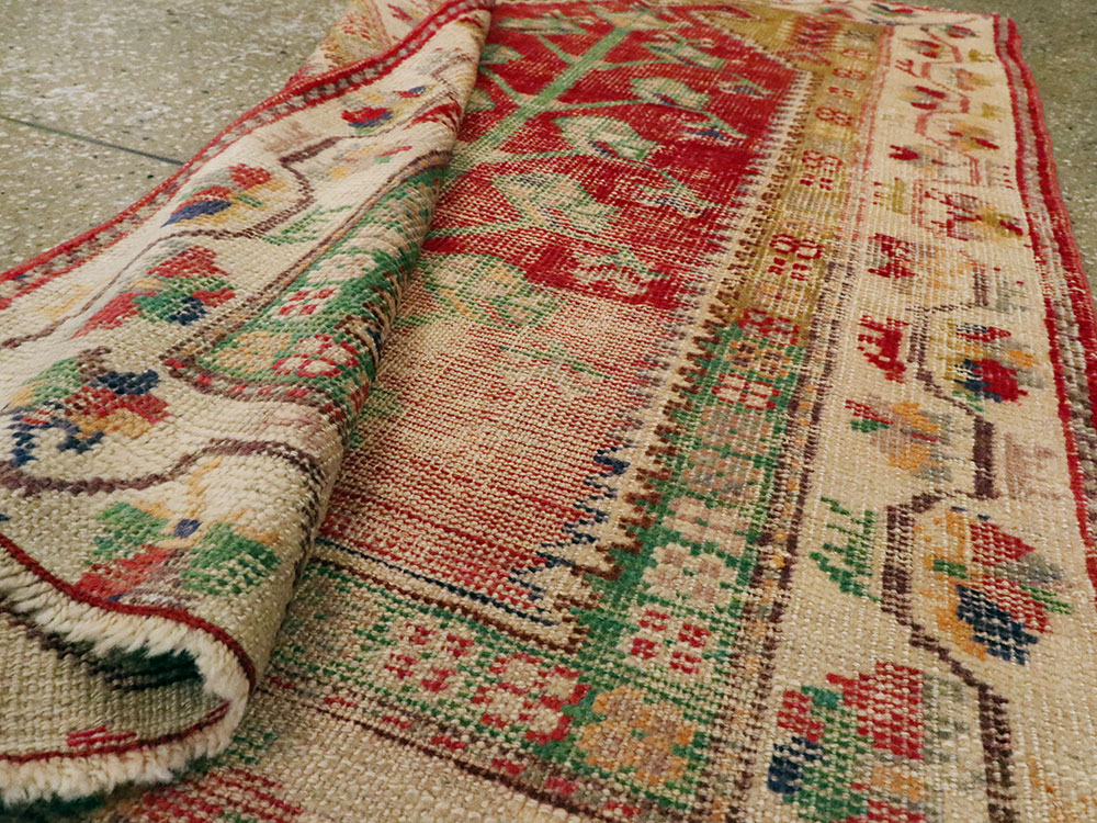 Antique Turkish Oushak Rug, No.21412 - Gss