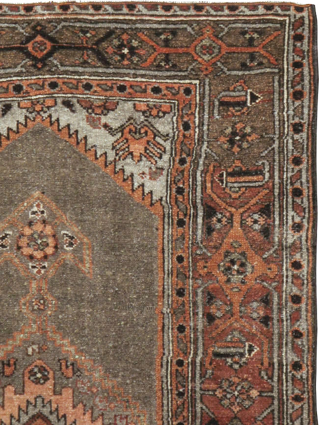Antique Persian Kurdish Rug, No.21419 - Gss