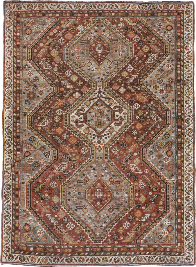 Antique Afshar Rug, No.21420 - Gss