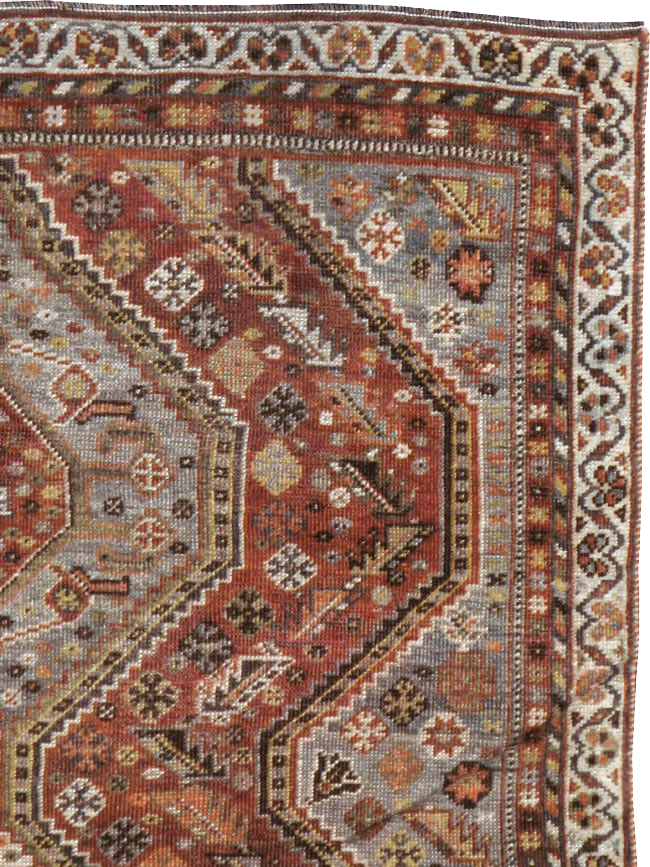 Antique Afshar Rug, No.21420 - Gss