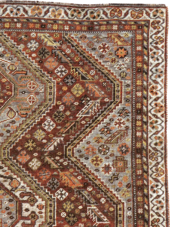 Antique Afshar Rug, No.21420 - Gss