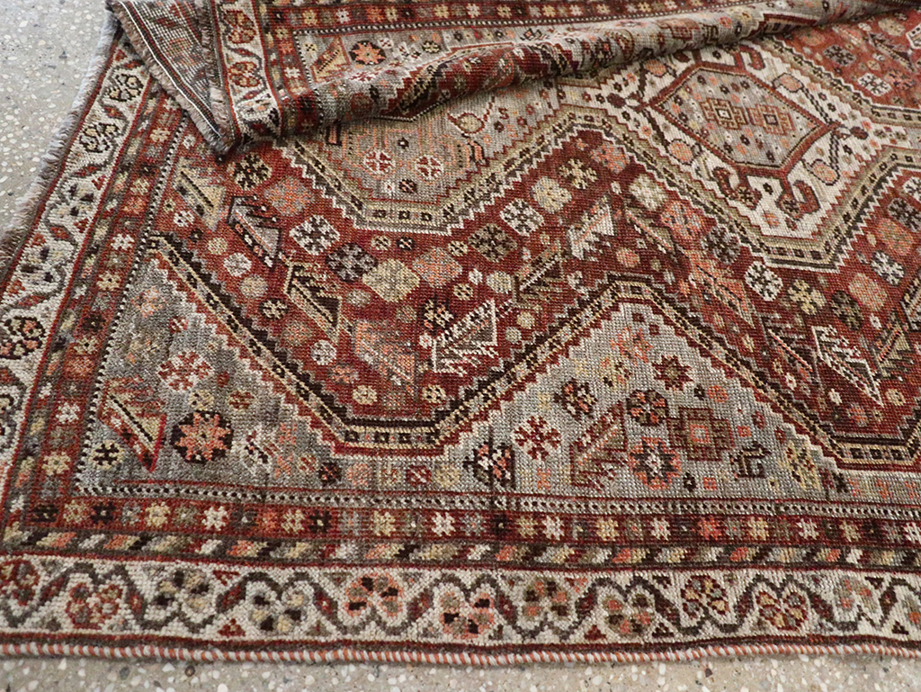 Antique Afshar Rug, No.21420 - Gss