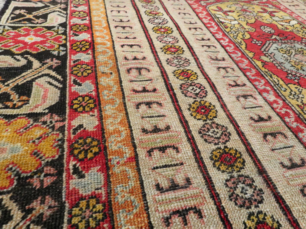 Antique Turkish Ghiordes Rug, No.21425 - Gss