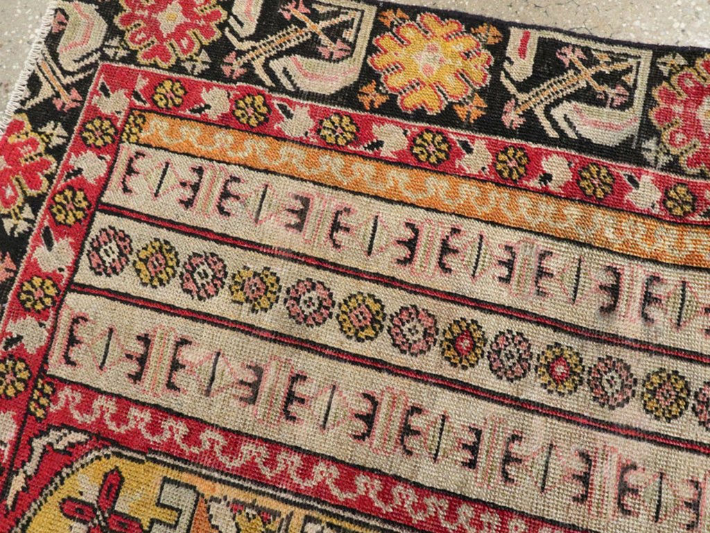 Antique Turkish Ghiordes Rug, No.21425 - Gss