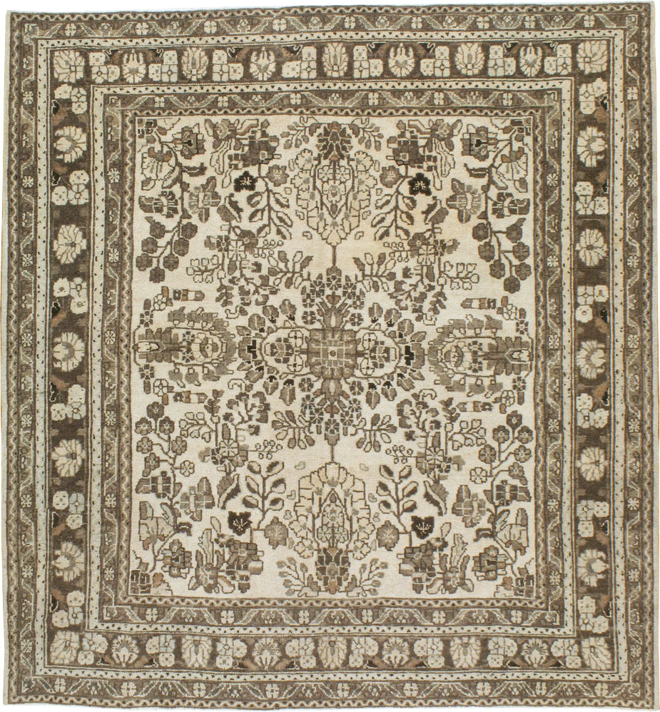 Vintage Persian Hamadan Square Rug, No.21432 - Gss