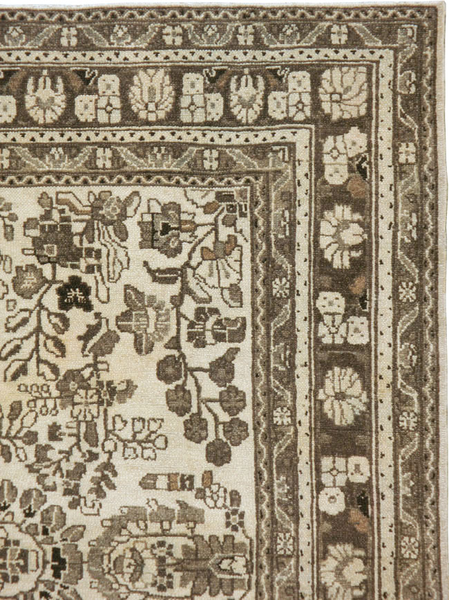 Vintage Persian Hamadan Square Rug, No.21432 - Gss