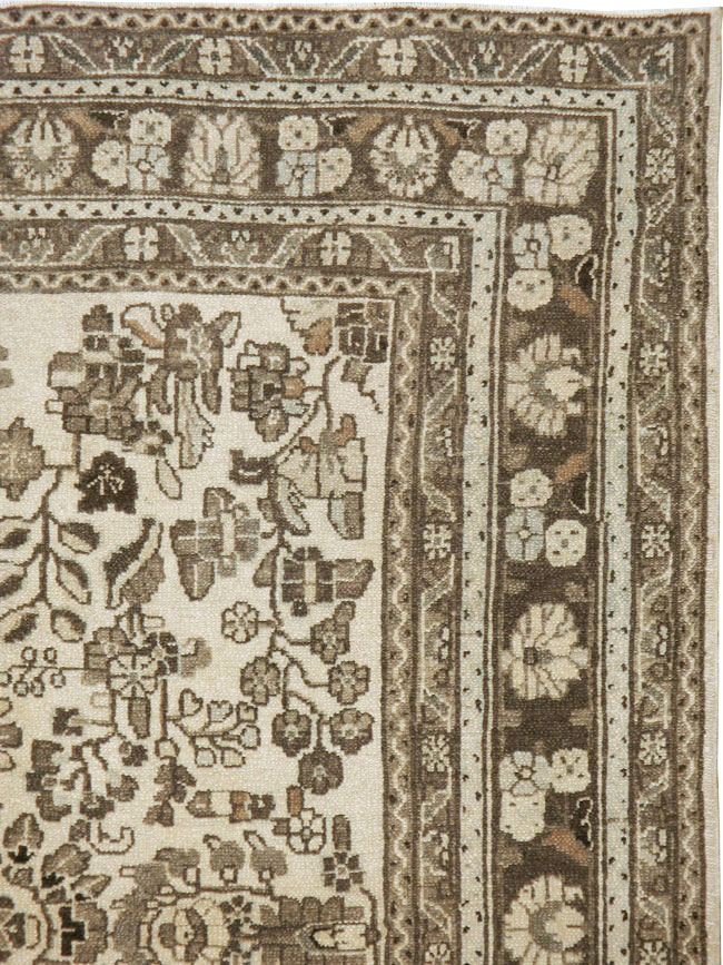 Vintage Persian Hamadan Square Rug, No.21432 - Gss