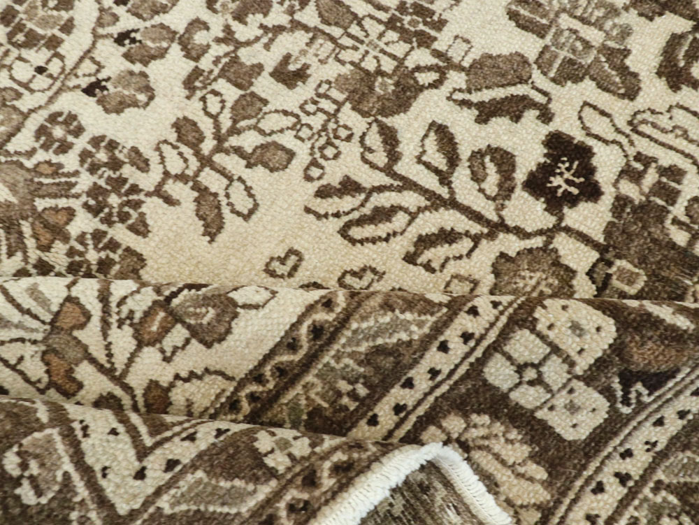 Vintage Persian Hamadan Square Rug, No.21432 - Gss