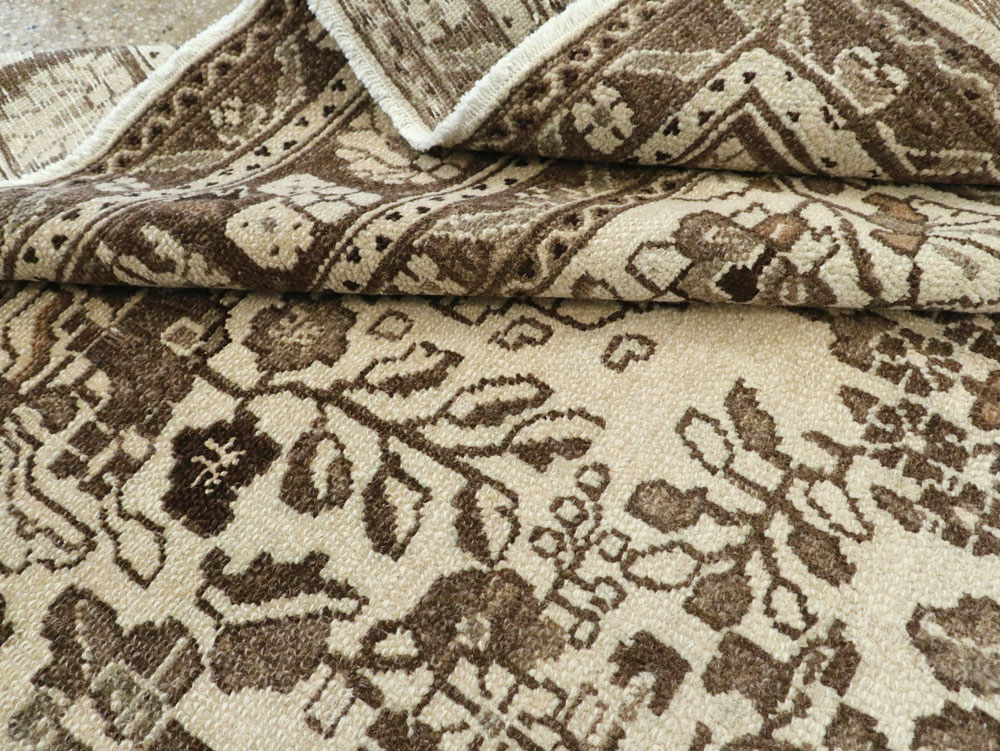 Vintage Persian Hamadan Square Rug, No.21432 - Gss