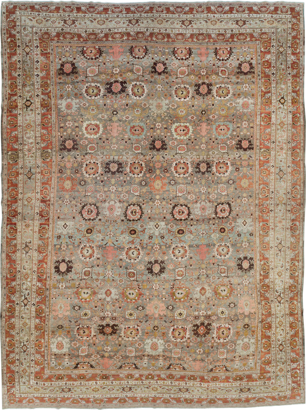 Antique Persian Bidjar Carpet, No.21437 - Gss