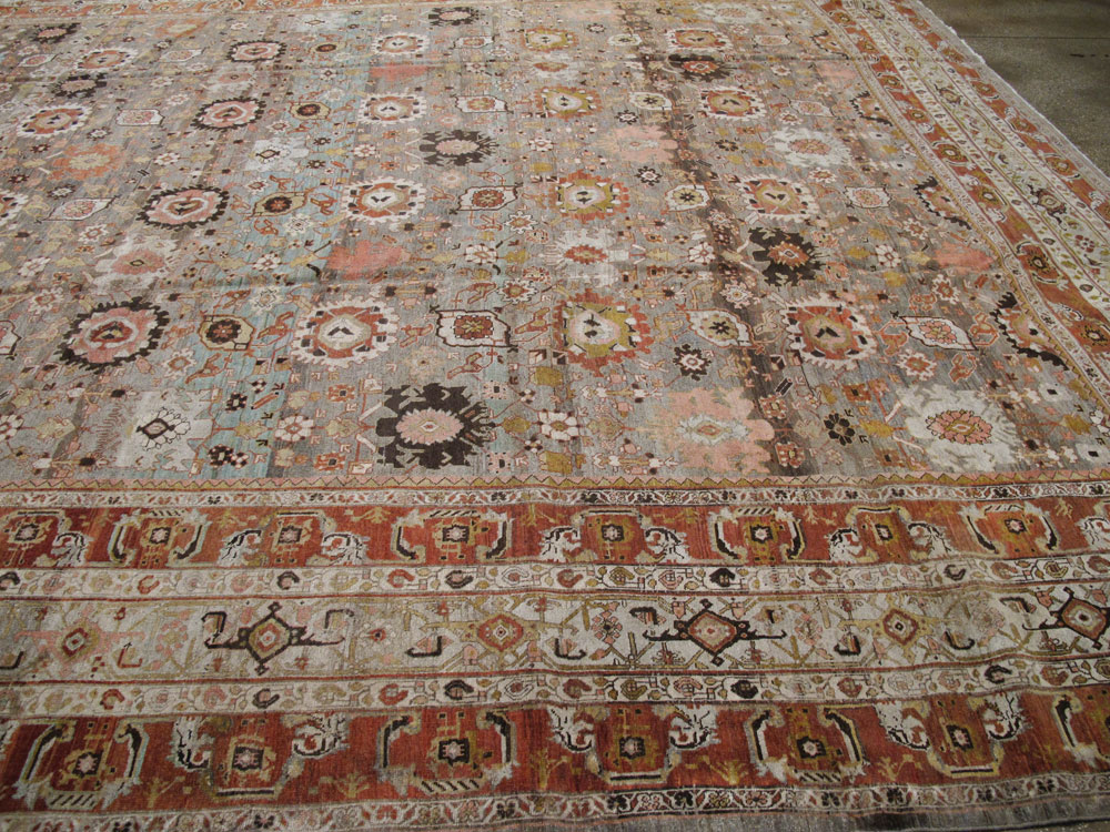 Antique Persian Bidjar Carpet, No.21437 - Gss