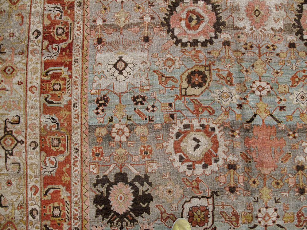 Antique Persian Bidjar Carpet, No.21437 - Gss