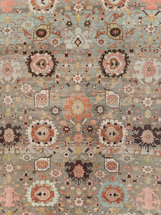 Antique Persian Bidjar Carpet, No.21437 - Gss