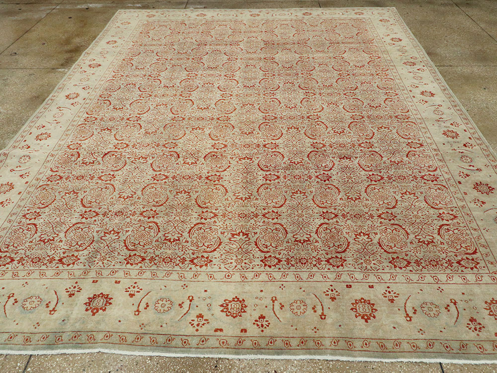 Antique Tabriz Carpet, No.21441 - Gss