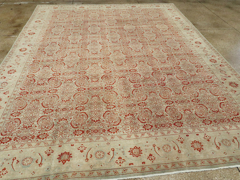 Antique Tabriz Carpet, No.21441 - Gss