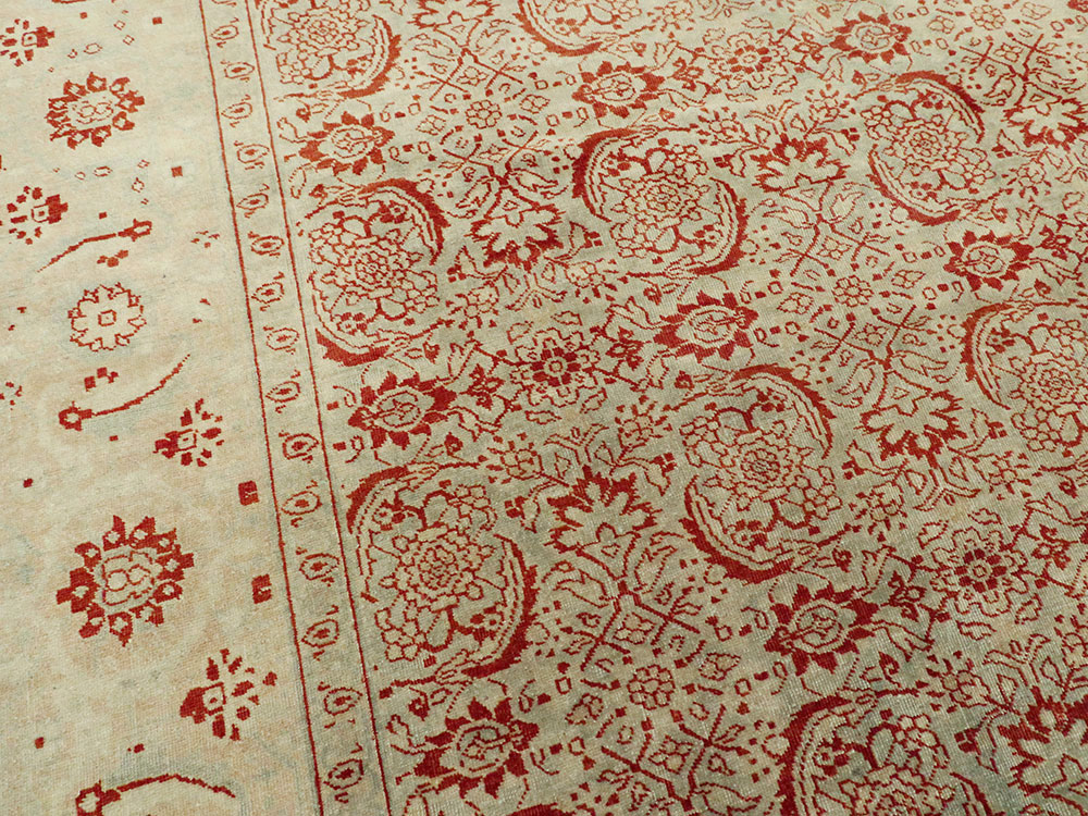 Antique Tabriz Carpet, No.21441 - Gss