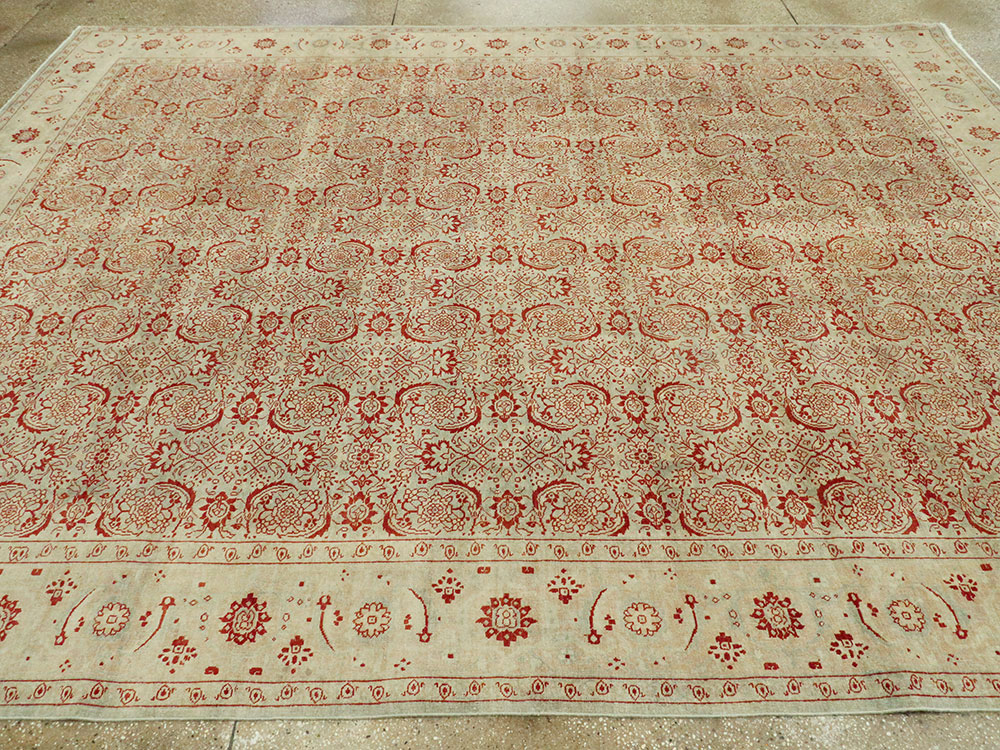Antique Tabriz Carpet, No.21441 - Gss