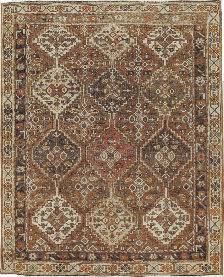 Antique Afshar Rug, No.21443 - Gss
