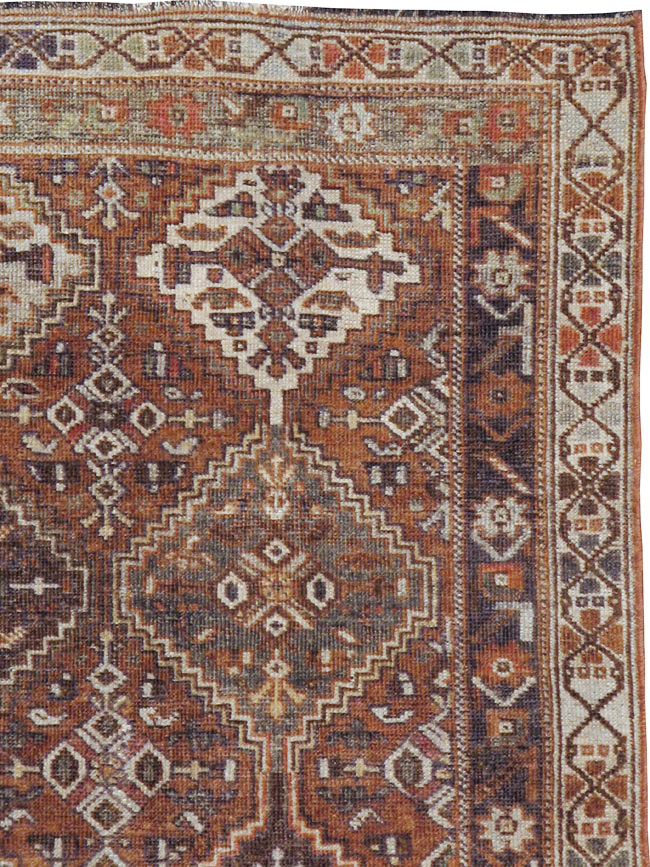 Antique Afshar Rug, No.21443 - Gss