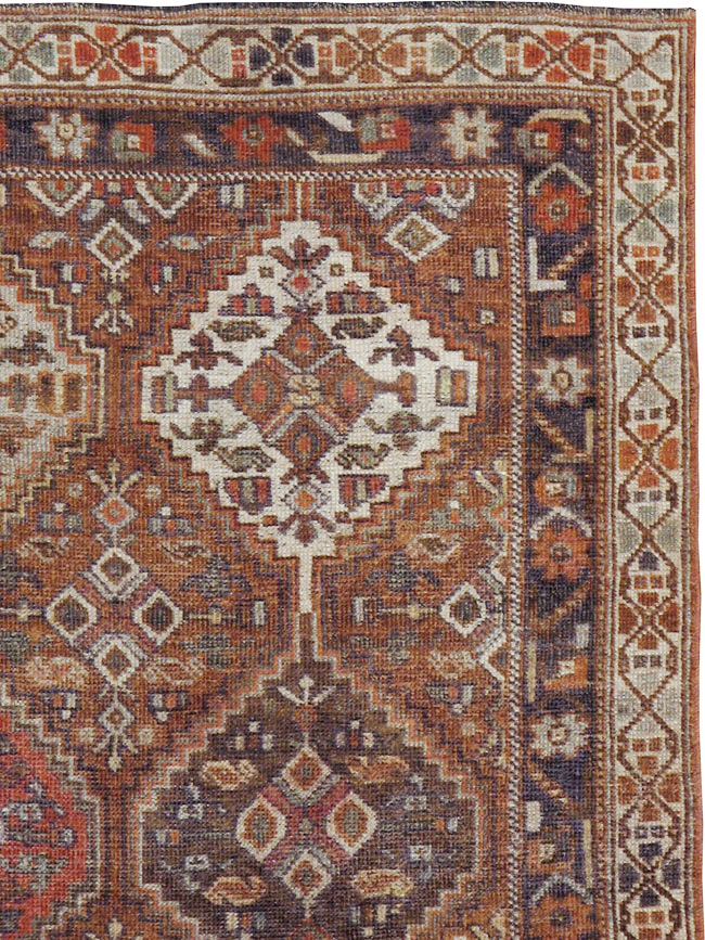 Antique Afshar Rug, No.21443 - Gss
