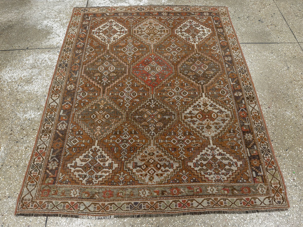 Antique Afshar Rug, No.21443 - Gss