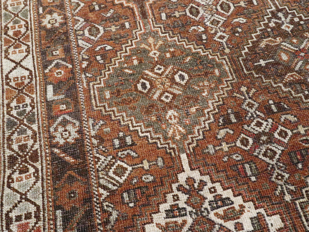 Antique Afshar Rug, No.21443 - Gss