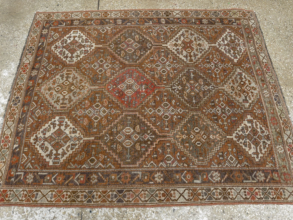 Antique Afshar Rug, No.21443 - Gss