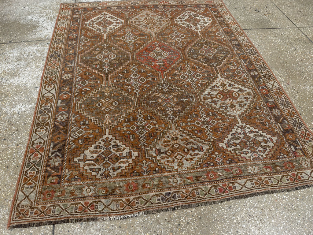 Antique Afshar Rug, No.21443 - Gss