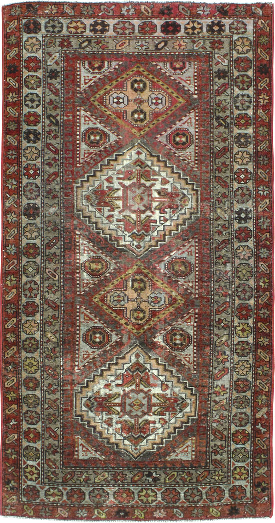 Antique Persian Malayer Rug, No.21449 - Gss