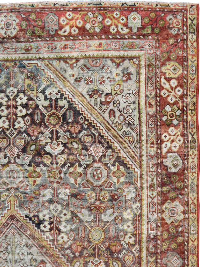 Antique Mahal Rug, No.21450 - Gss