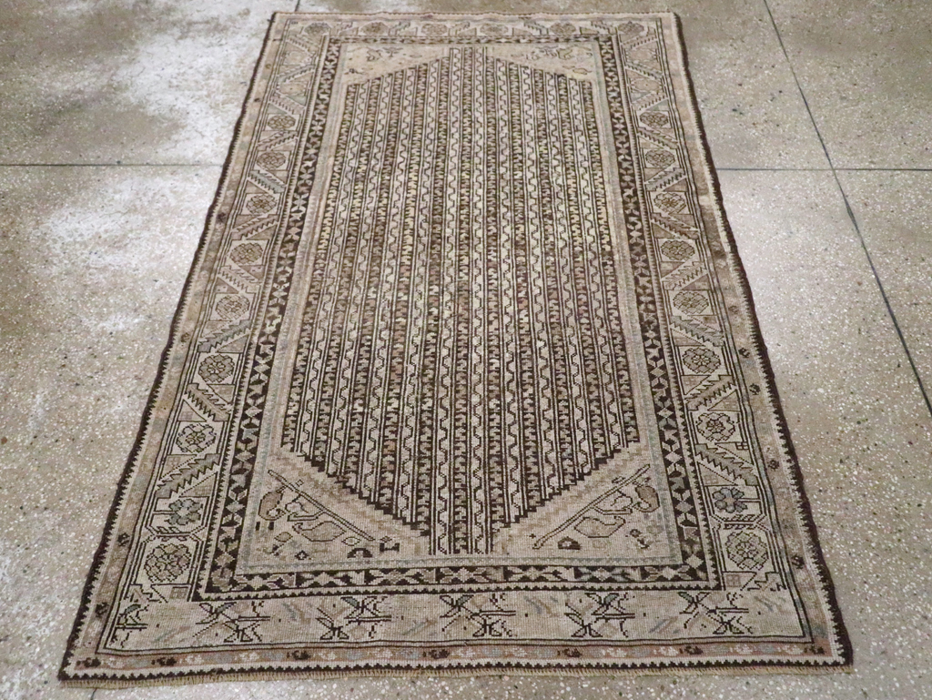Antique Persian Kurdish Rug, No.21451 - Gss