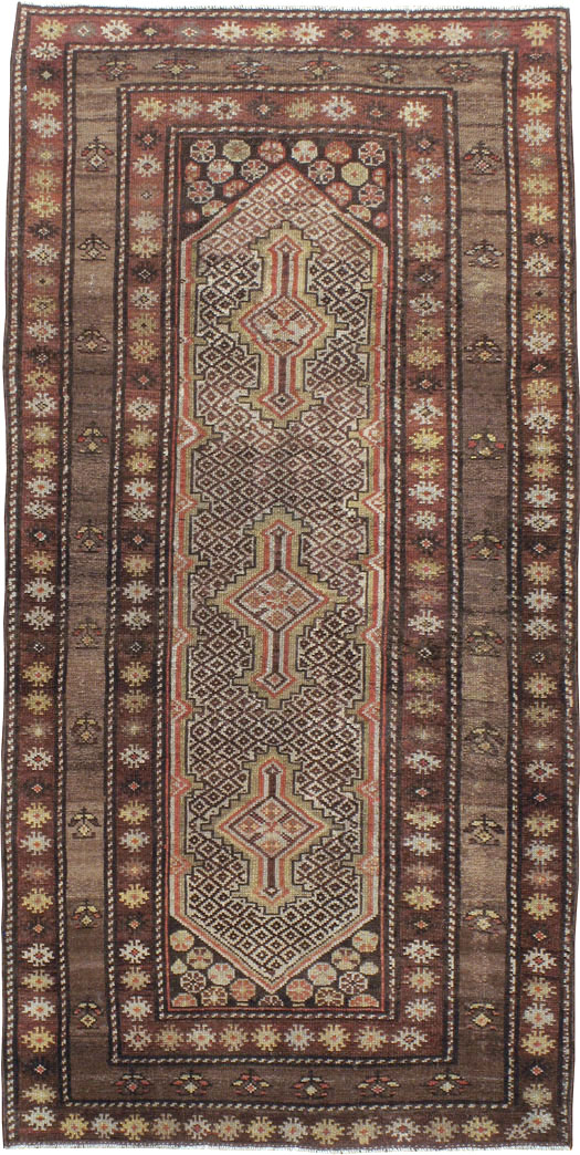 Antique Persian Kurdish Rug, No.21454 - Gss