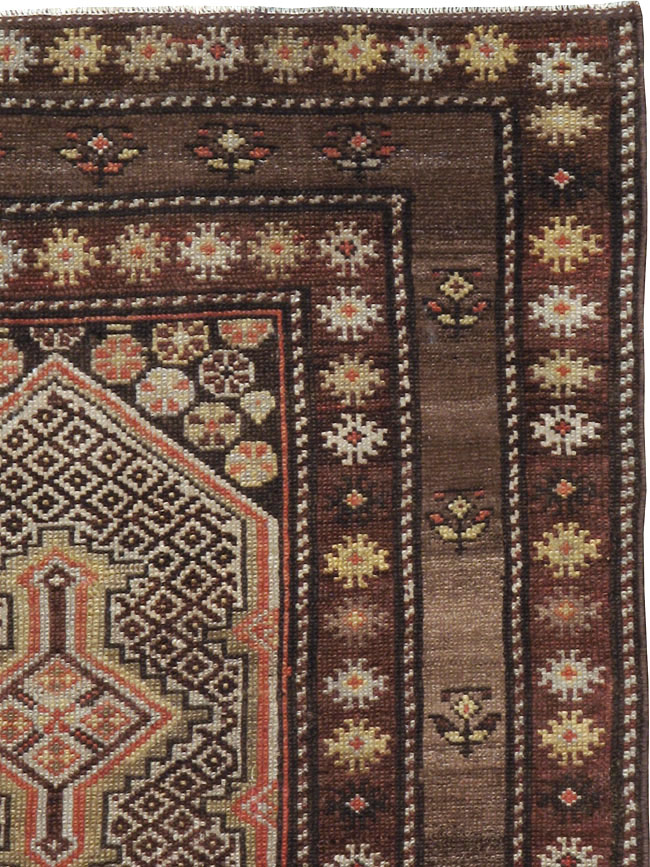 Antique Persian Kurdish Rug, No.21454 - Gss