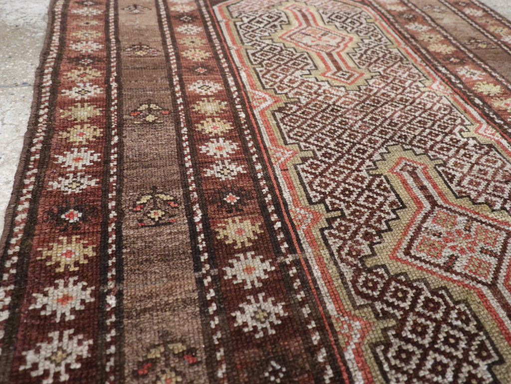 Antique Persian Kurdish Rug, No.21454 - Gss