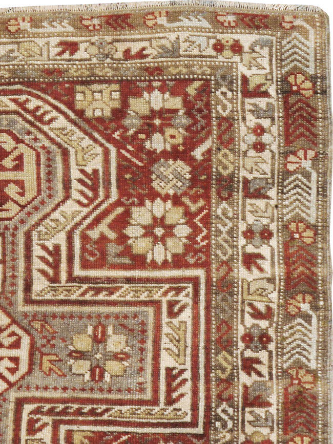 Antique Persian Kurdish Rug, No.21476 - Gss