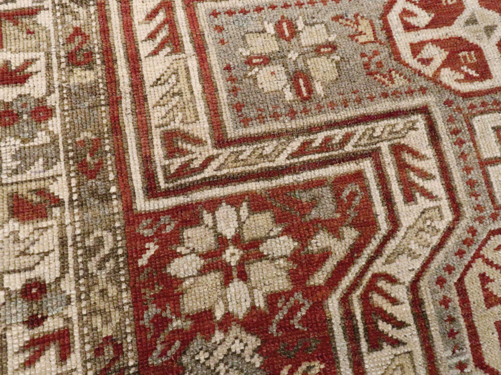 Antique Persian Kurdish Rug, No.21476 - Gss