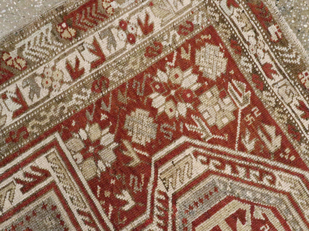 Antique Persian Kurdish Rug, No.21476 - Gss