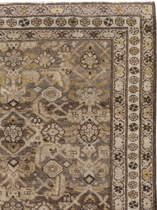 Antique Malayer Persian Rug, No.21482 - Gss