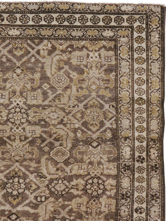 Antique Malayer Persian Rug, No.21482 - Gss