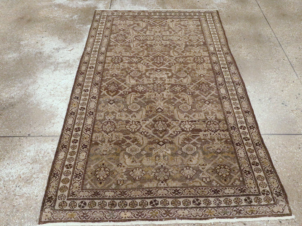 Antique Malayer Persian Rug, No.21482 - Gss