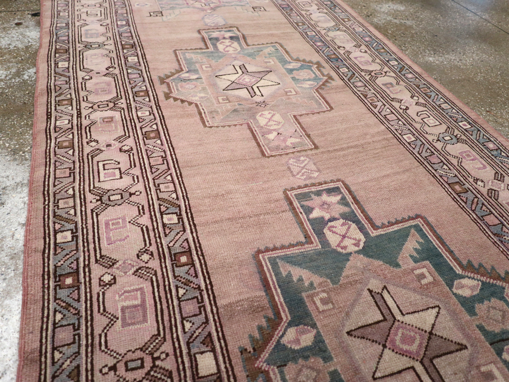 Antique Persian Northwest Runner, No.21490 - Gss